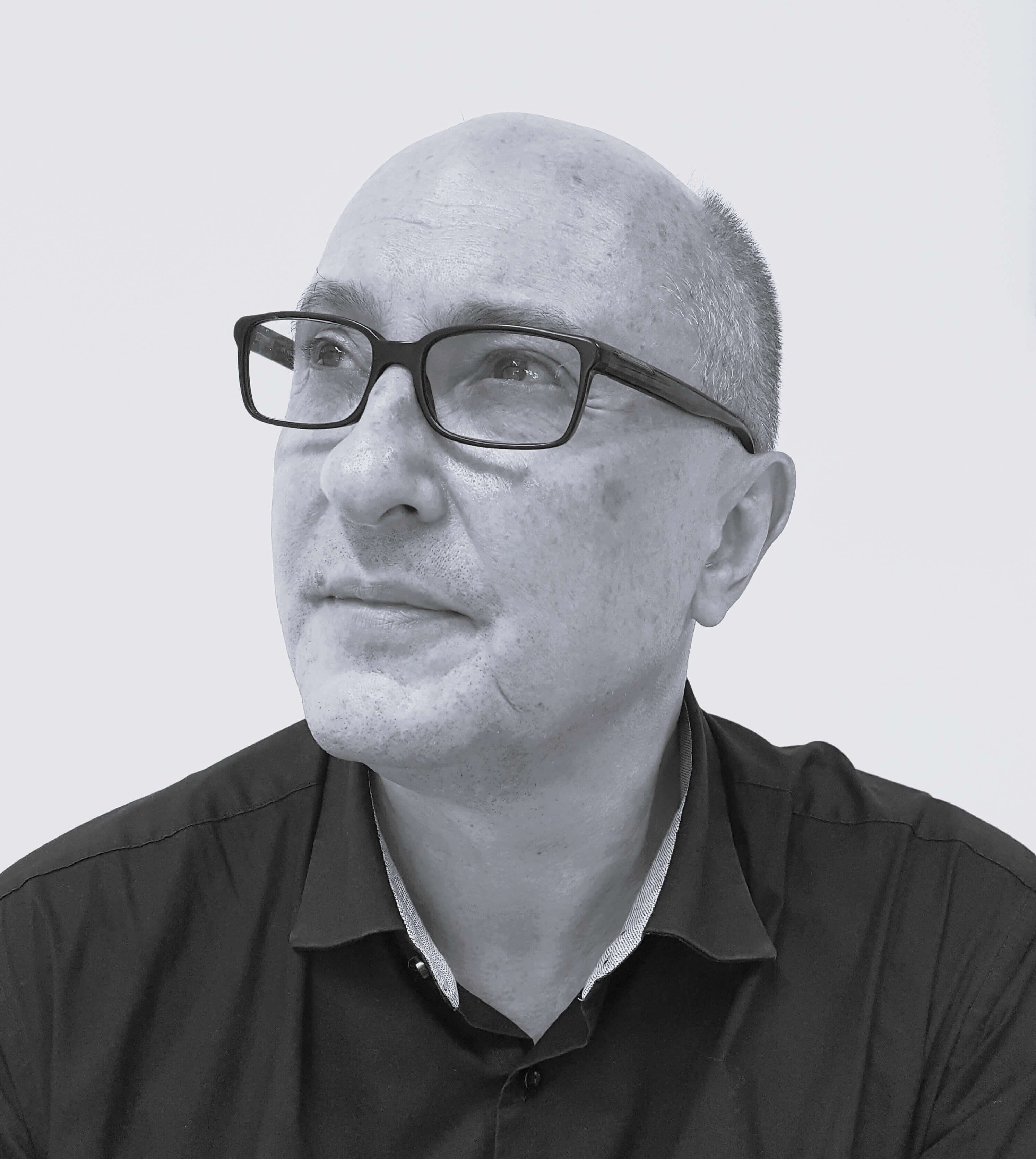 Roger Highfield B&W -  headshot