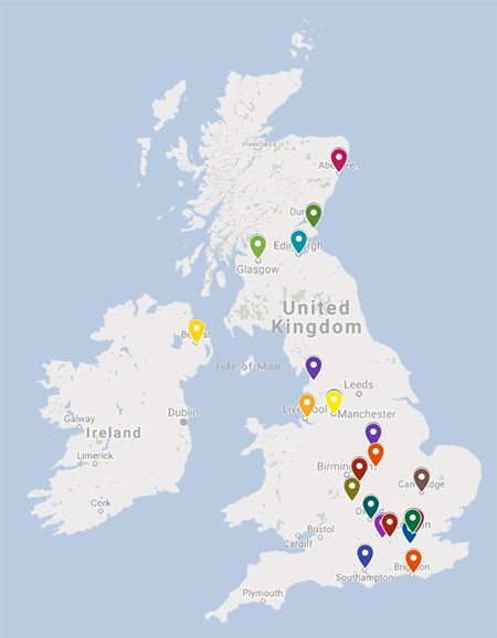 SCI Ambassador Map