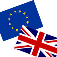 EU Flg and Union Jack