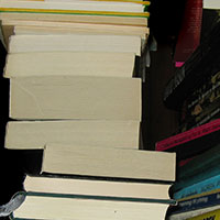 stack of books