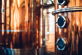Gin distillation