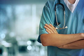 Doctor and healthcare