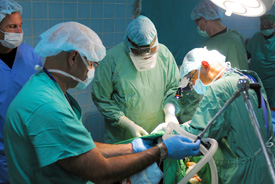 Medical professionals.