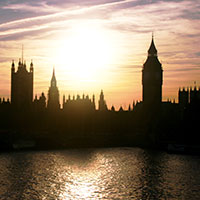 Houses of Parliament at Dusk