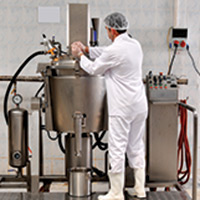 milk processing plant