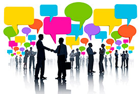 People networking