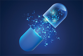 Transparent pill