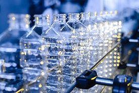 plastic bottle production