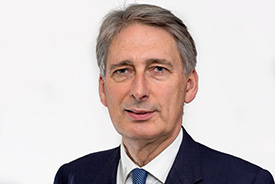 Philip Hammond, Chancellor of the Exchequer, who today announced the Autumn Statement.