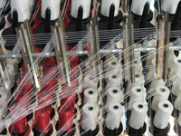 spinning yarn