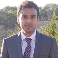 Bhavish Patel, Richardson Bursary Recipient