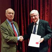 Geoffrey Maitland with Jack Melling