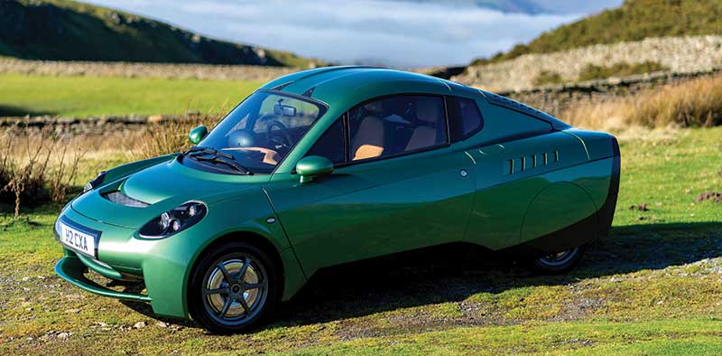 The Riversimple Rasa hydrogen-powered car