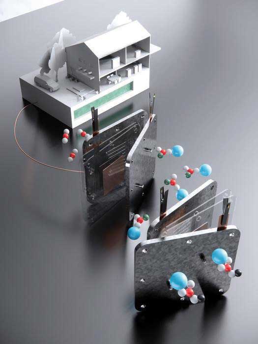Schematic showing the formate process