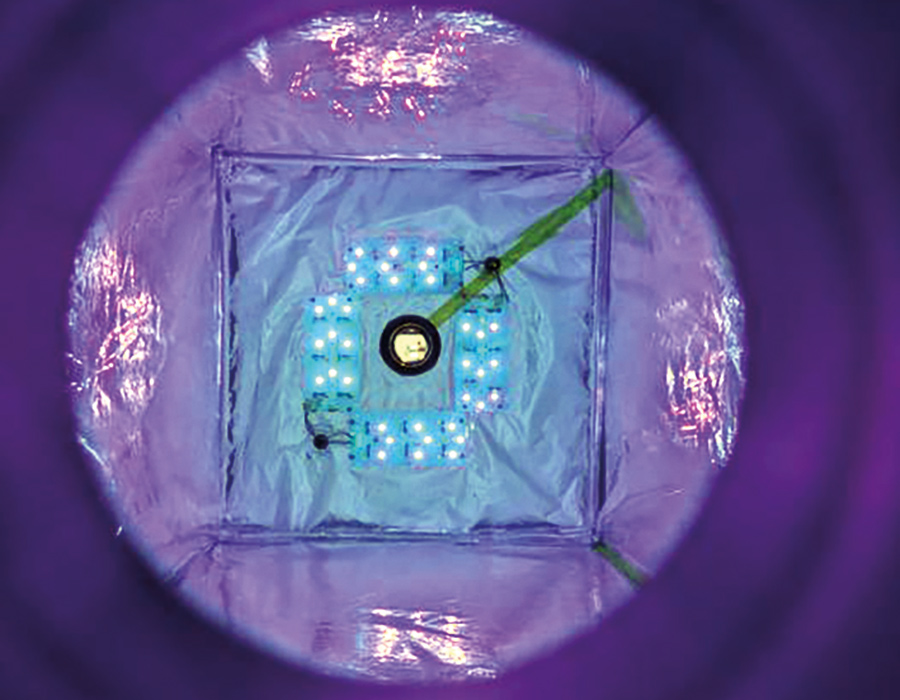 Researchers at Copenhagen University have developed a photochemical reaction vessel that can remove small amounts of methane from air