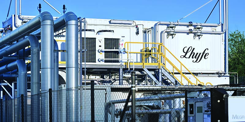 Lhyfe hydrogen plant
