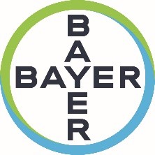 Bayer logo, blue and green