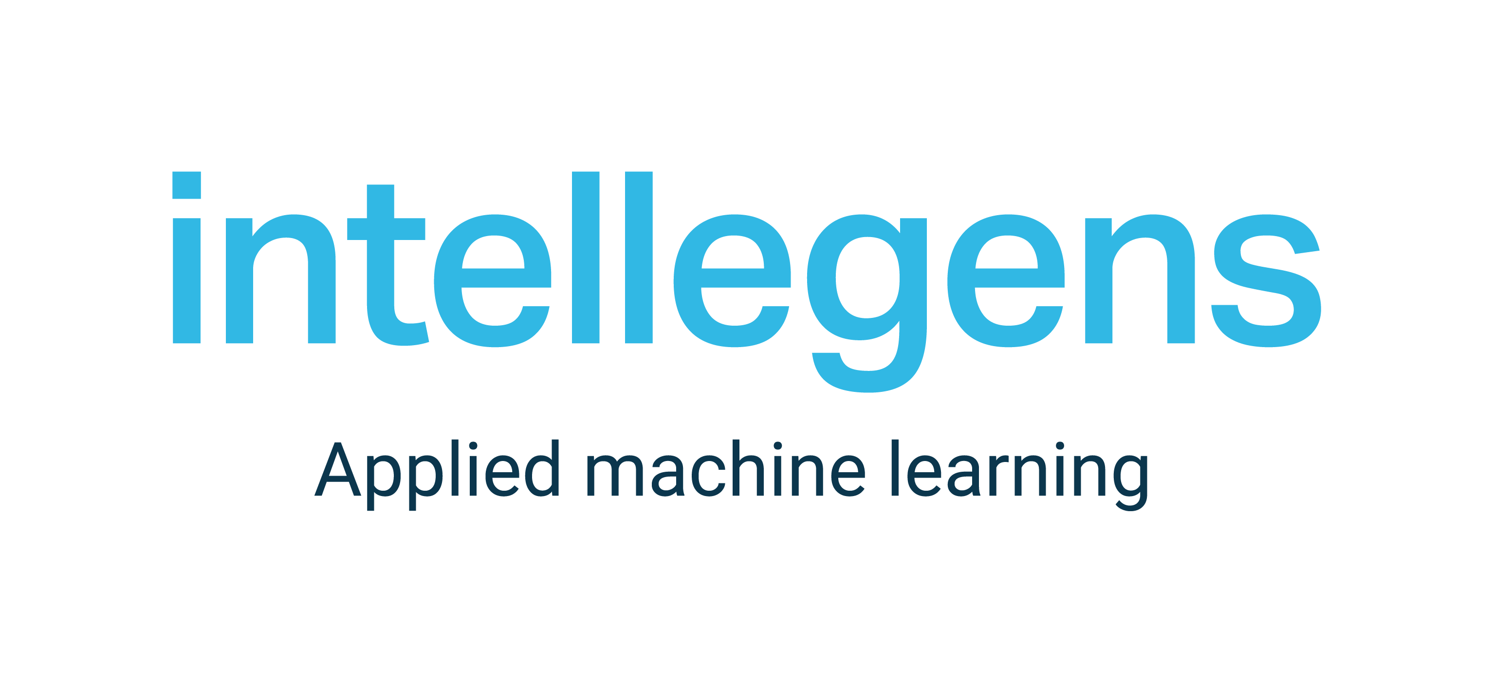 Intellegens logo with strapline applied machine learning