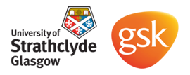 University of Strathclyde and GSK logos