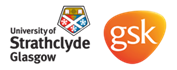 University of Strathclyde and GSK logos