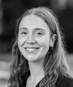 Sarah Colbourn black and white head shot