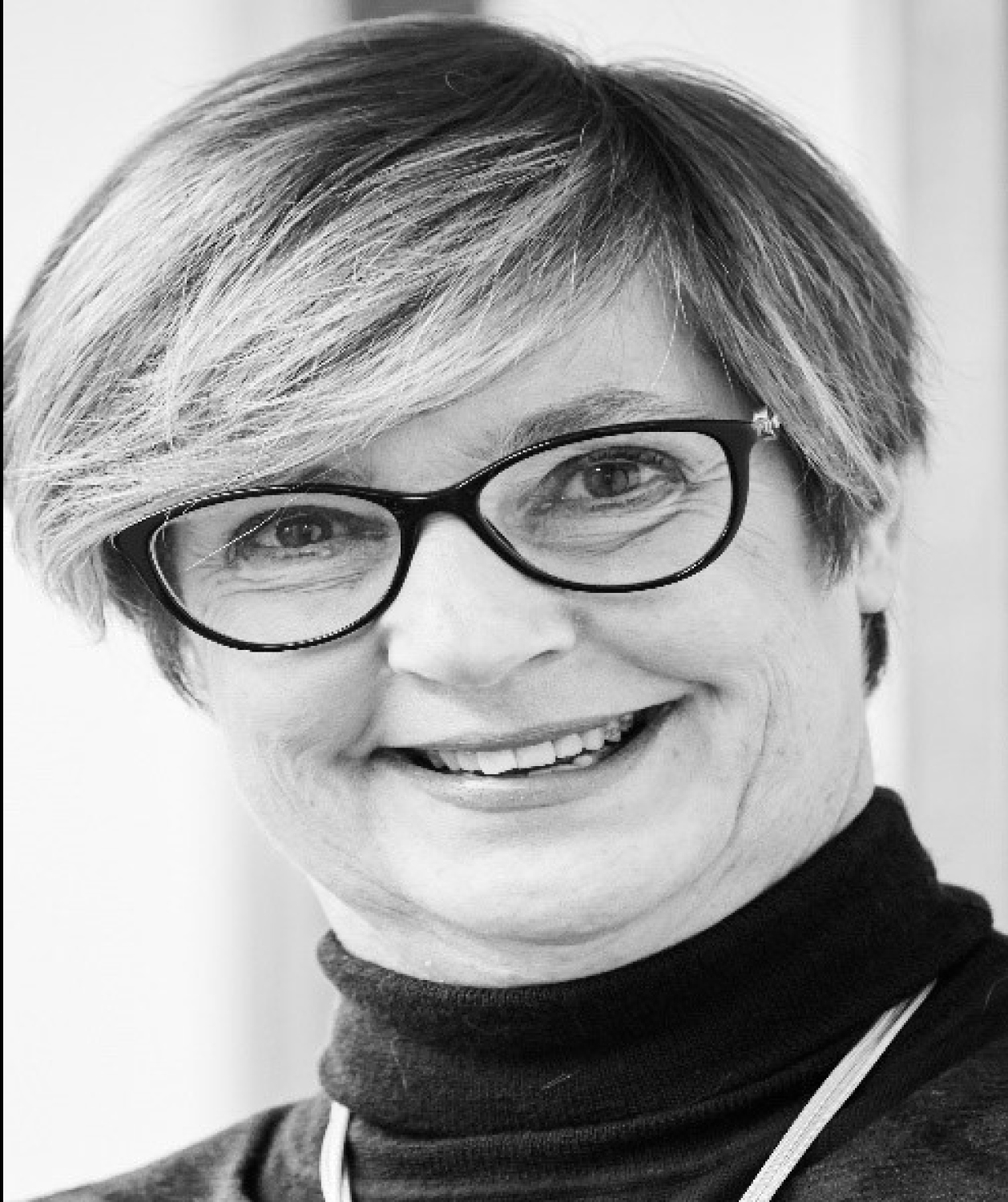 Black and white headshot of Elaine Martin