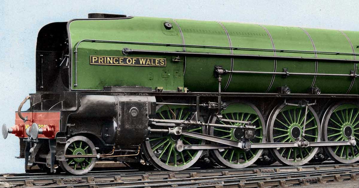 SCI - Event: Prince of Wales, Brand new steam for the 21st century