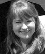 Black and white headshot of speaker, Gemma-Louise Davies