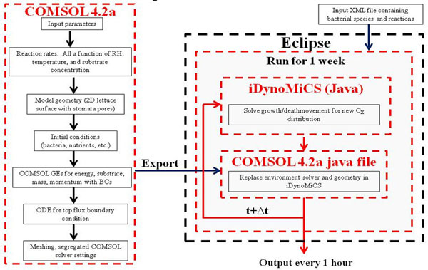 Figure 3: Simulation implementation
