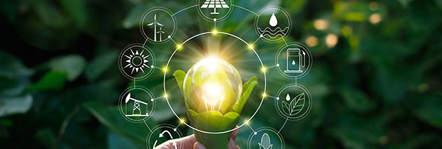 Green energy concept 