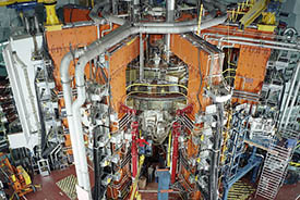 JET reactor experiment