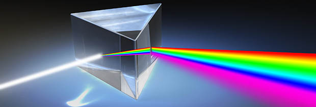 light spectrum through prism 