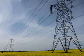 national grid power line