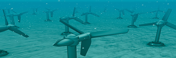Tidal sea turbine