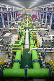 water desalination plant