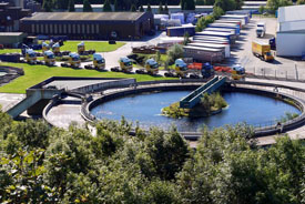 Wastewater treatment plant