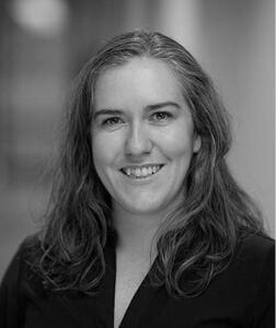 Catherine Holden_Black and white headshot