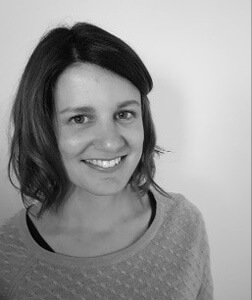 Claire Wombwell black and white headshot