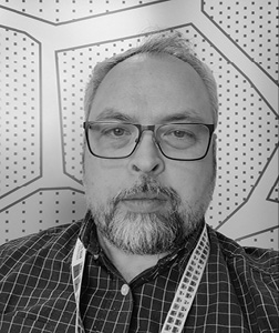 Graeme Robb black and white headshot