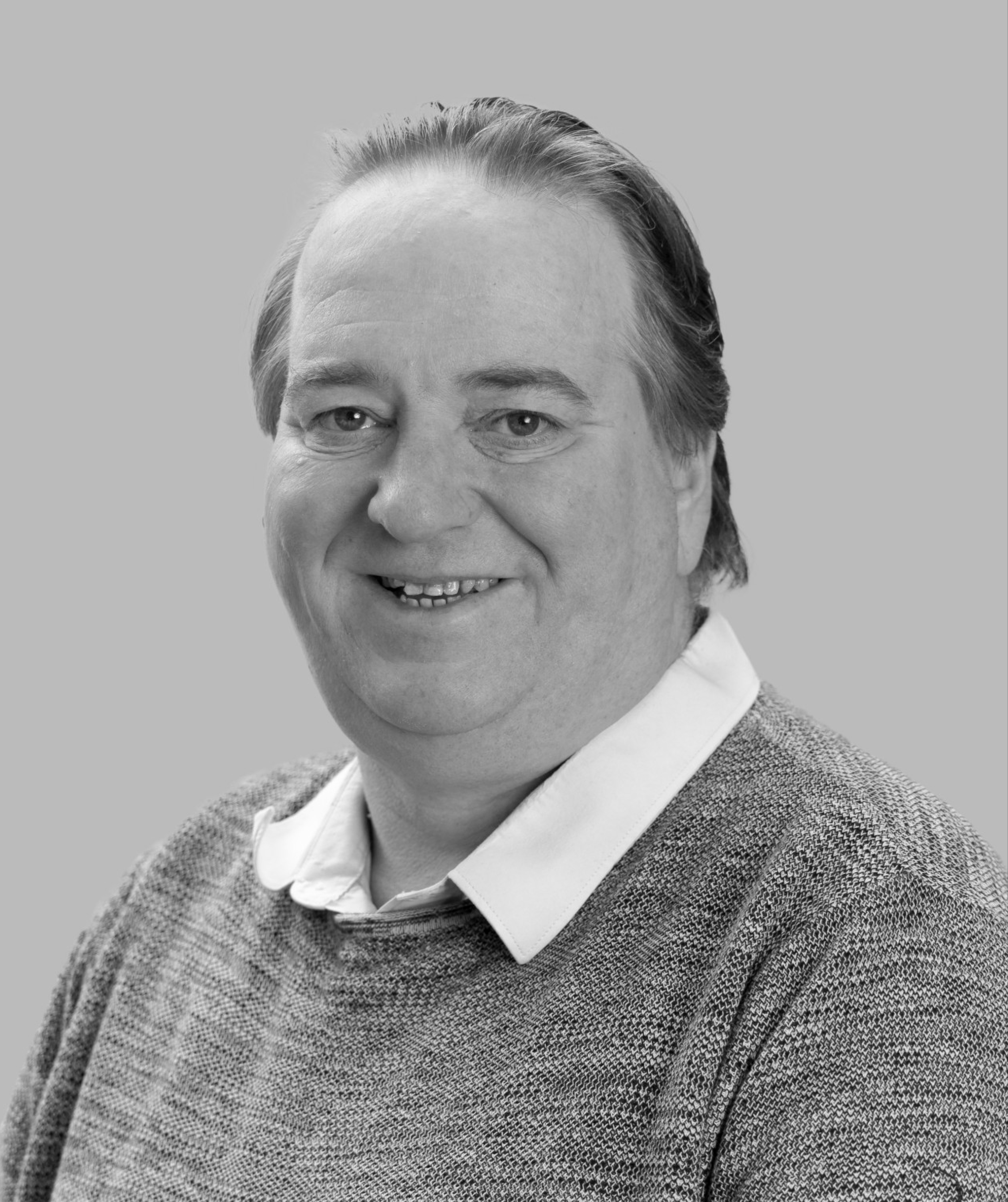 Jason Cole black and white headshot