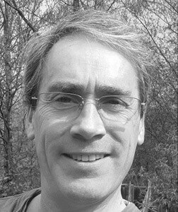 Mark Baker black and white headshot