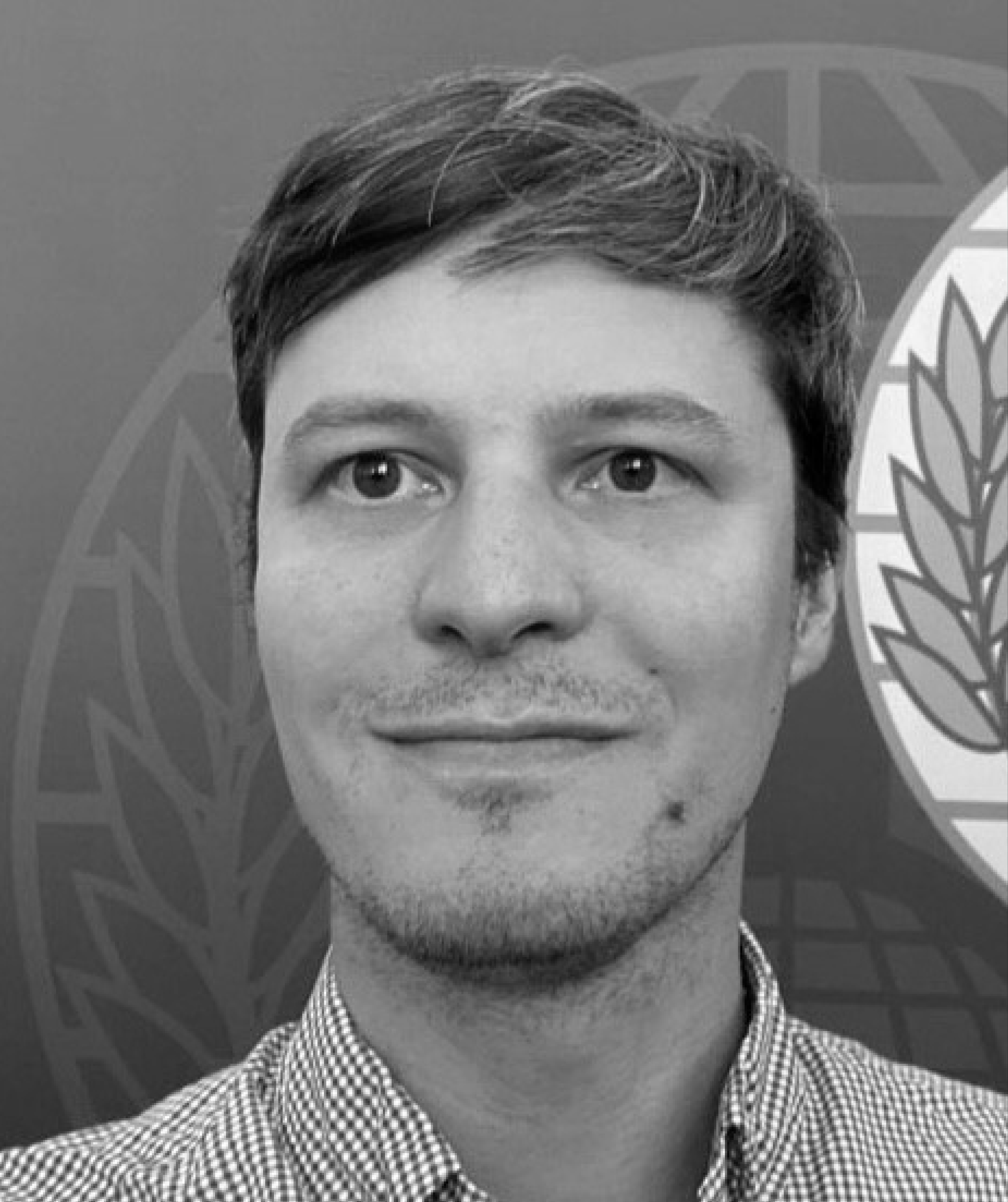 Marwin black and white headshot