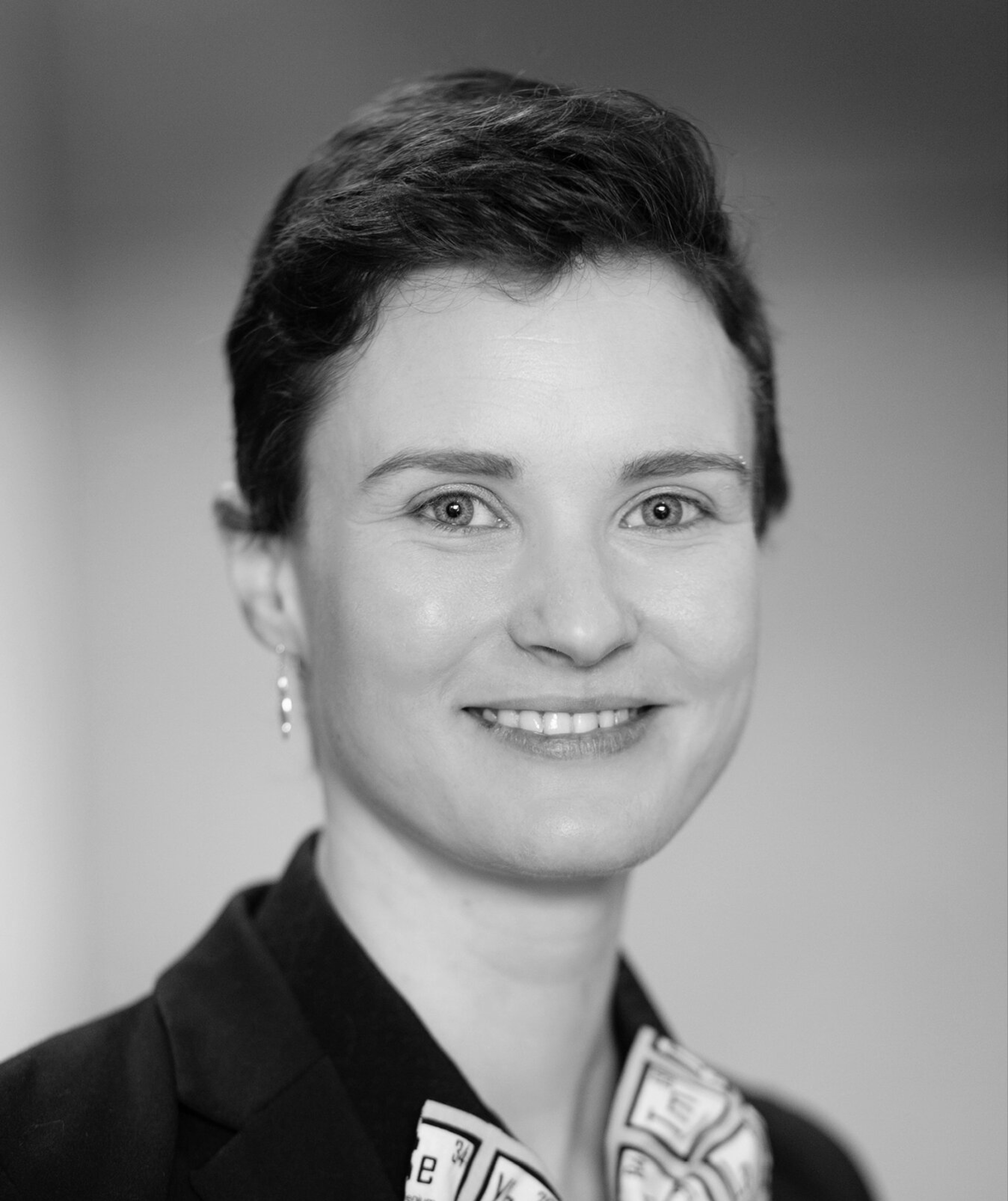 nessa carson black and white headshot