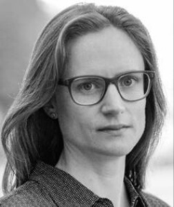 Ruth Missner black and white headshot