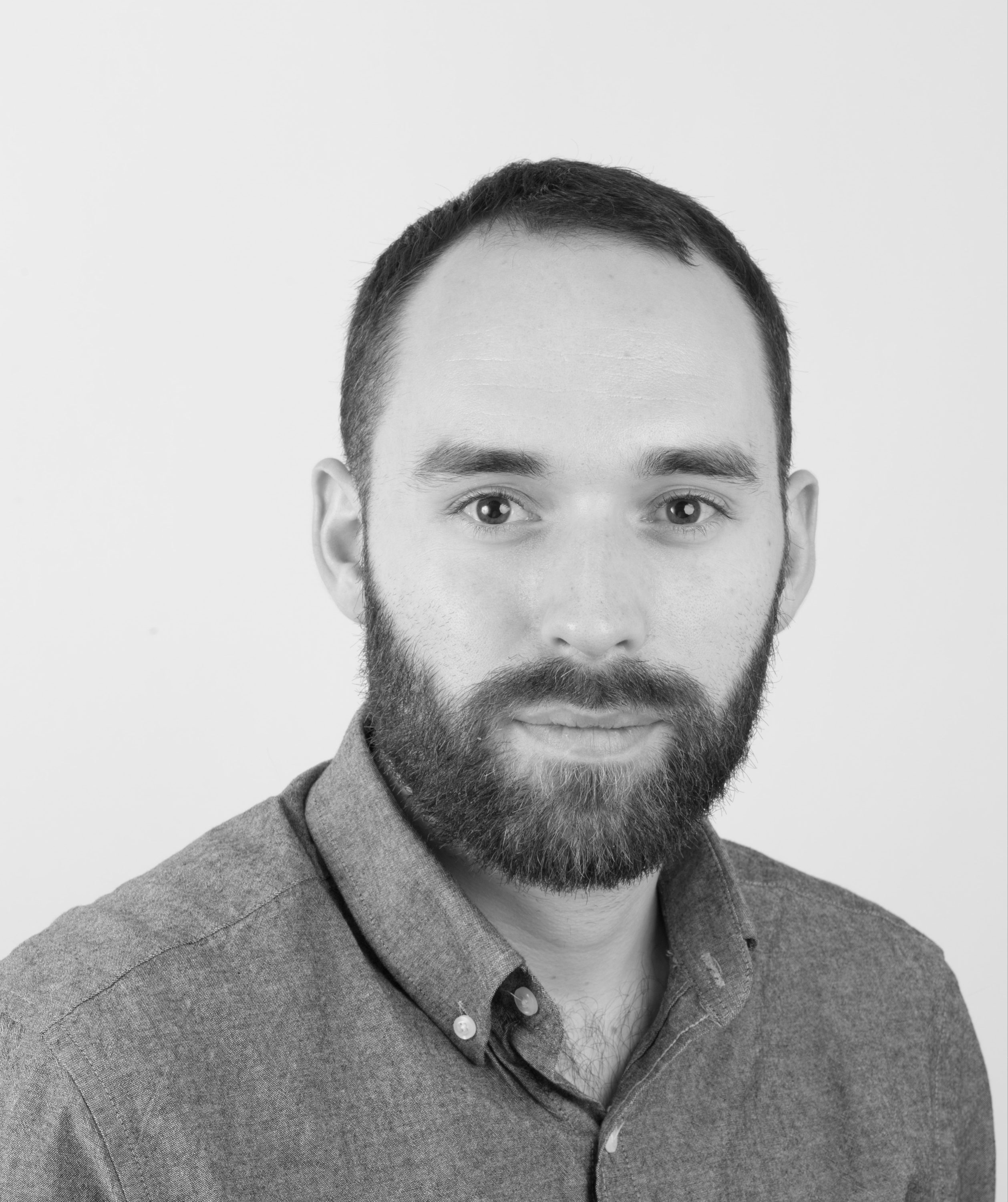 Steven Johnston black and white headshot