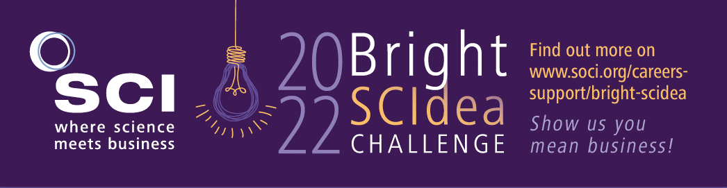 SCI Bright SCIdea Challenge banner Oct 2021