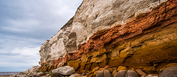 SCI PoliSCI newsletter - 8 June 2021 - image a rock cliff face of different geological rock