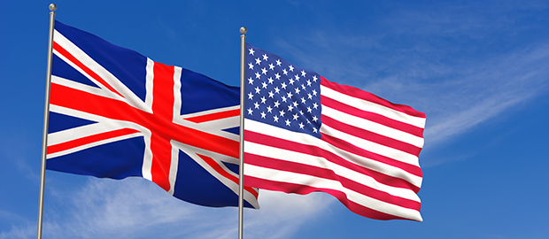 SCI PoliSCI newsletter - 15 July 2021 - image of UK and US flags