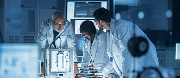 SCI PoliSCI newsletter - 29 June 1980 - image of scientists in a computer laboratory