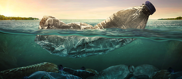 SCI Newsletter - PoliSCI 7 September 2021 - Plastic waste priorities - image of plastic bottle pollution in the ocean 